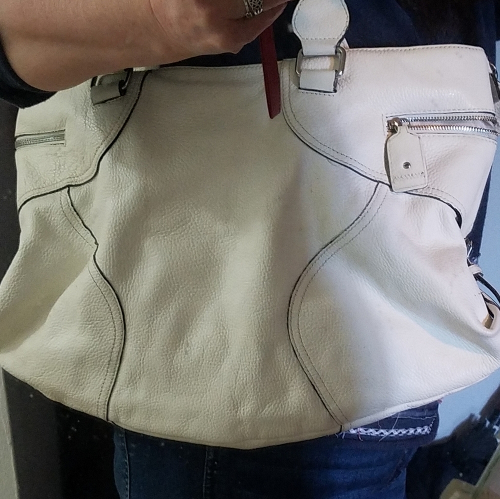 Cromia Italian large leather bag